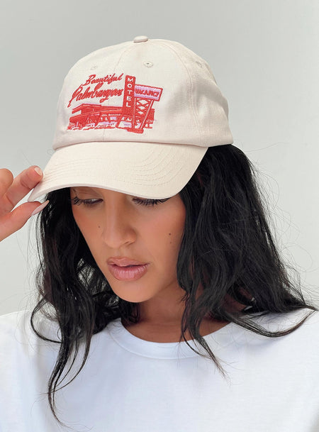 Dad cap Embroidered graphic print, adjustable straps
