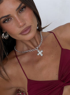 Putney Chunky Necklace Silver