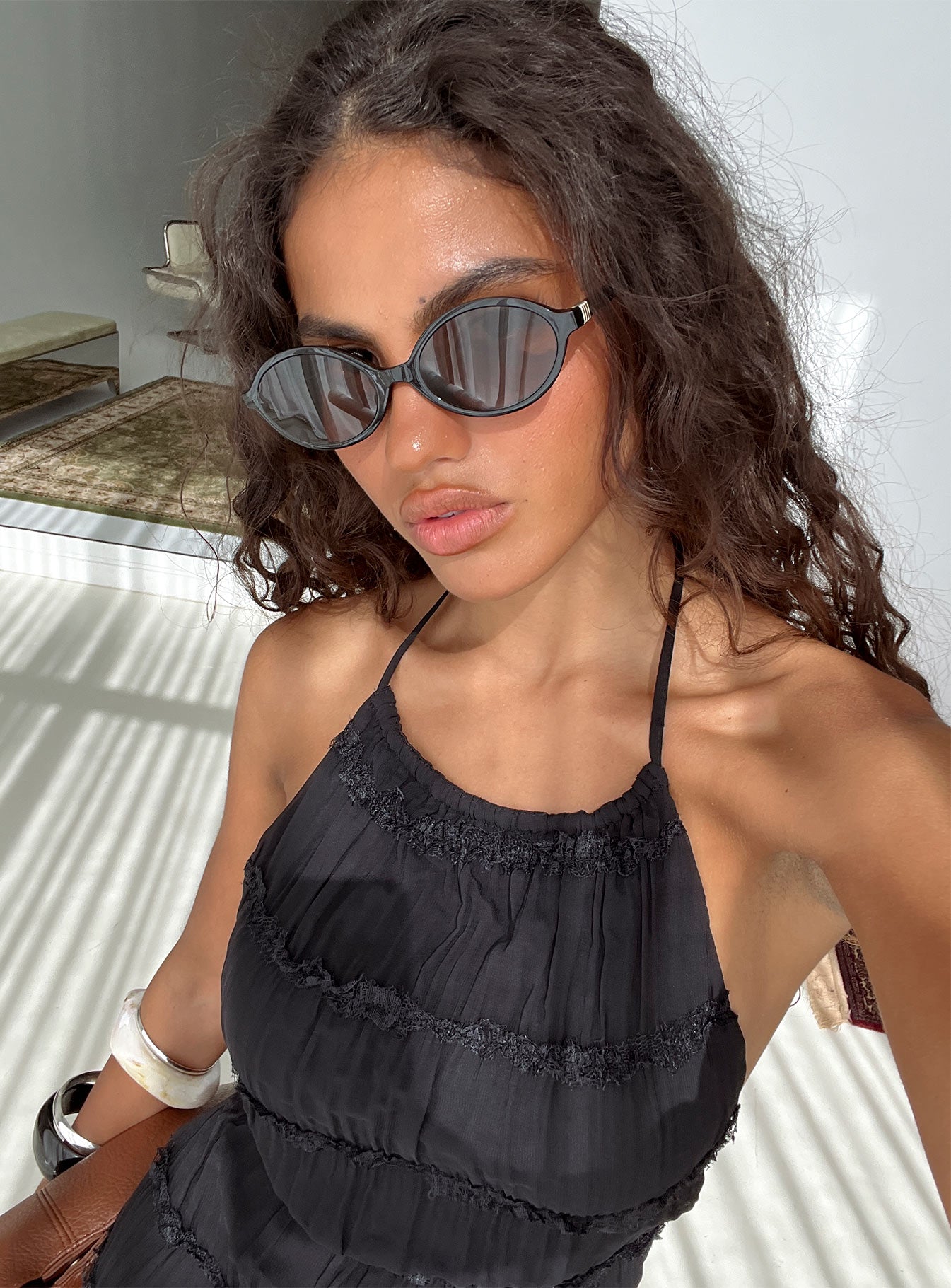 Timely Sunglasses Black / Brown