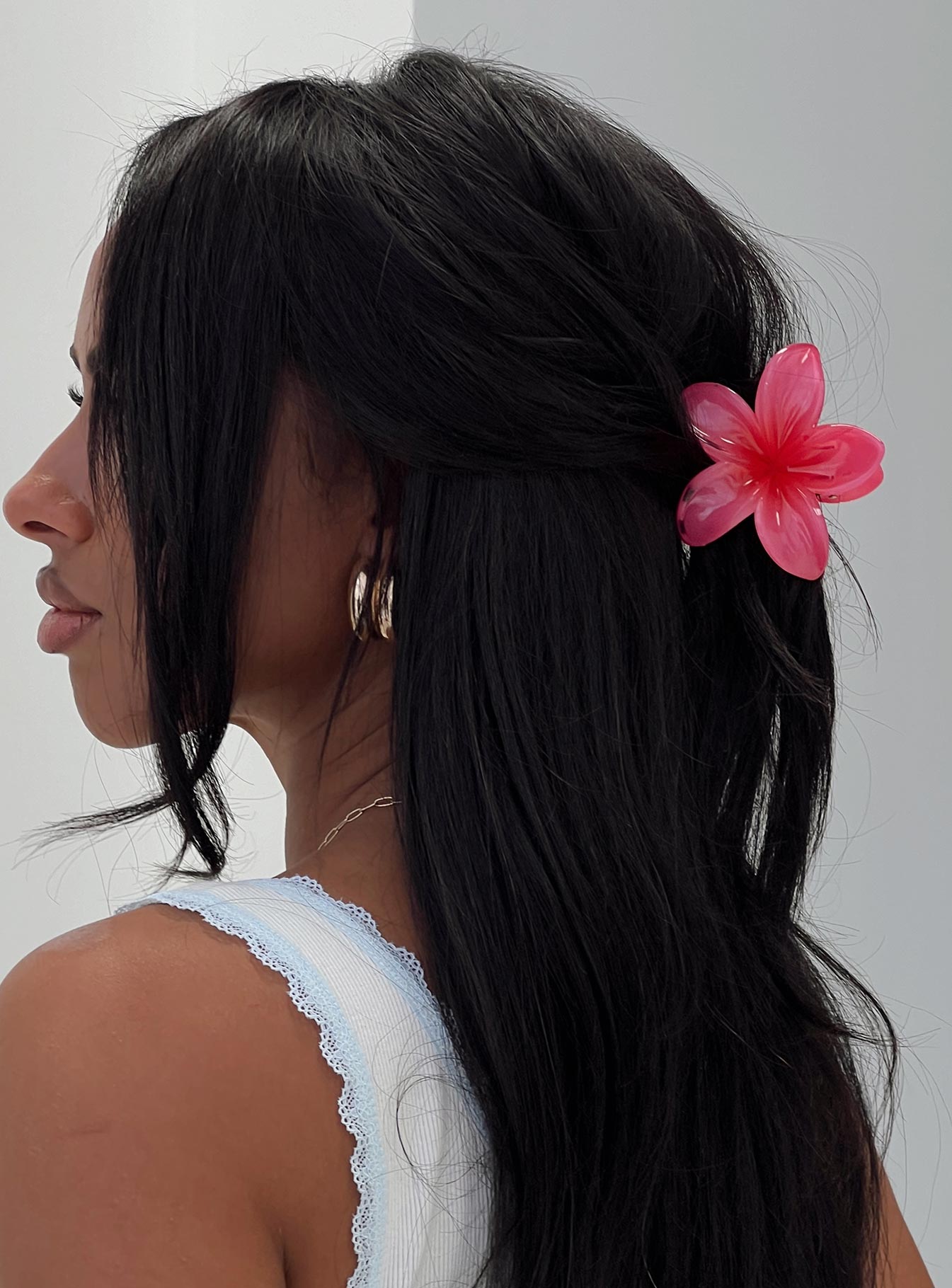 Kadence Hair Clip Dark Pink