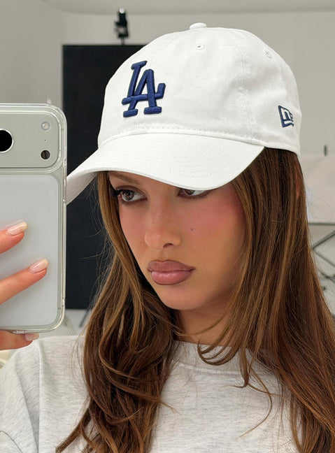 LA Dodgers Core Classic Cap White