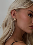 Overnight Earrings Gold