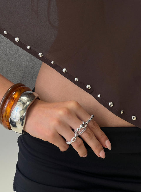 Cosmic Crush Ring Pack Silver