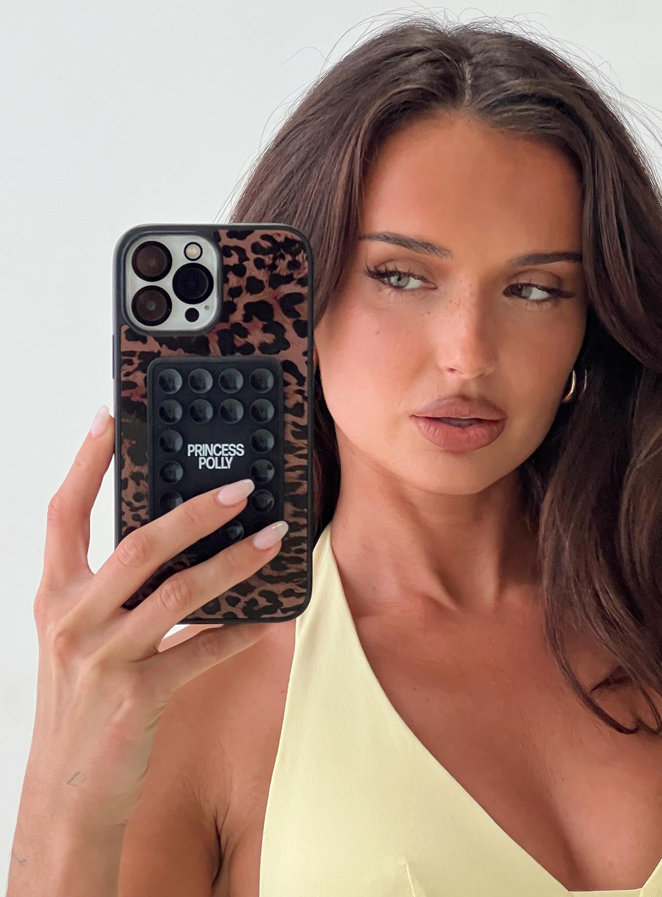 Phone Suction Plate Black / White