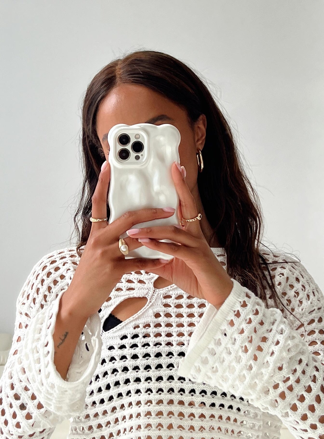Maceline iPhone Case White | Princess Polly Maceline iPhone Case White | Princess Polly