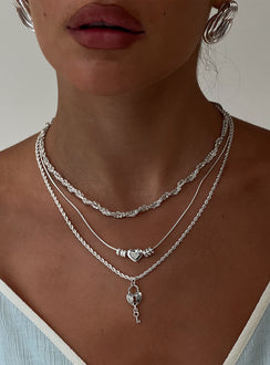 In The Moonlight Necklace Silver