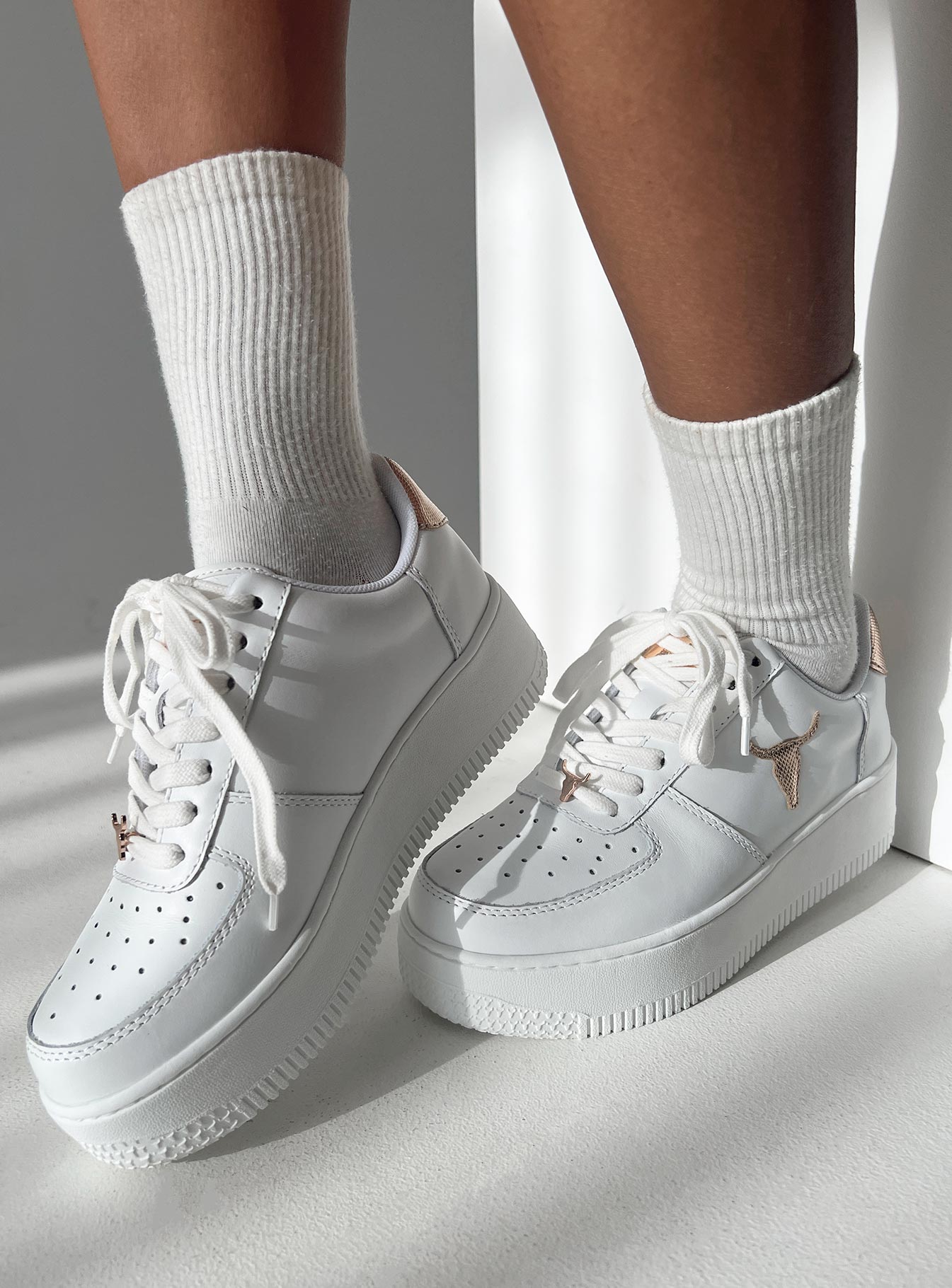 Windsor smith white clearance sneaker