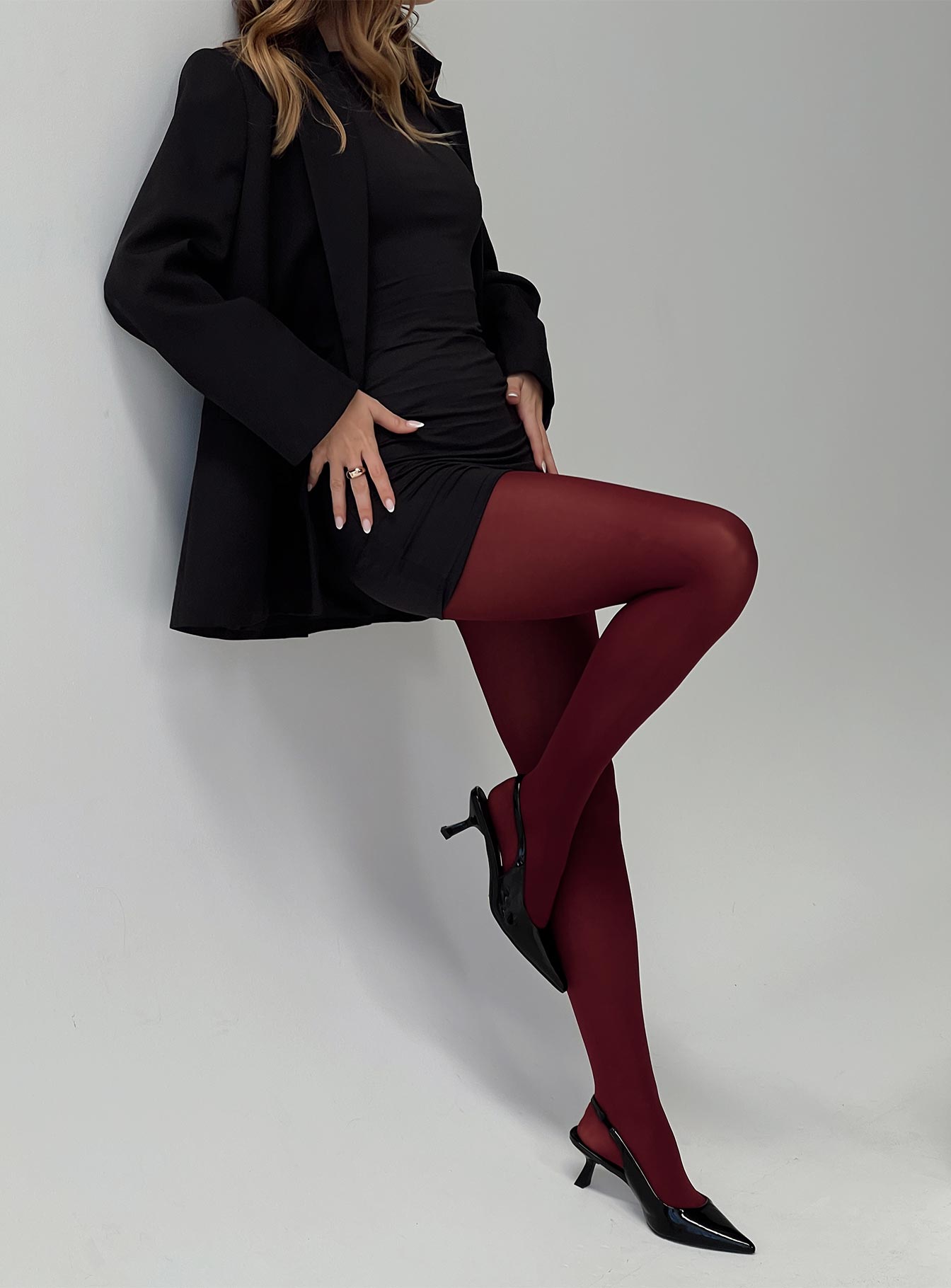 Eliseo Stockings Burgundy | Princess Polly Eliseo Stockings Burgundy | Princess Polly
