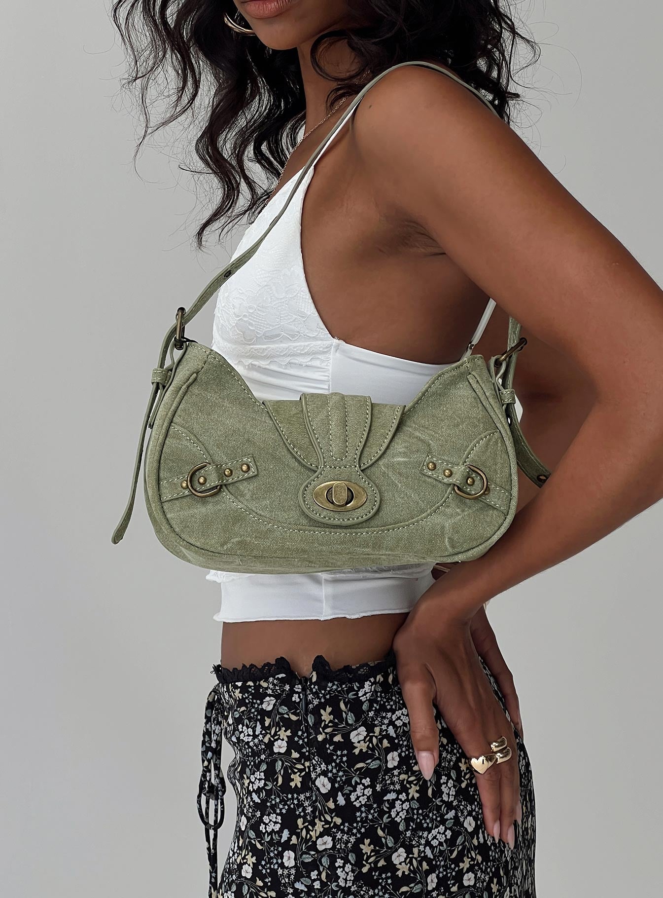 Limey Bag Green | Princess Polly
