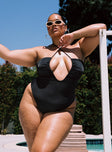 Fern One Piece Black Curve