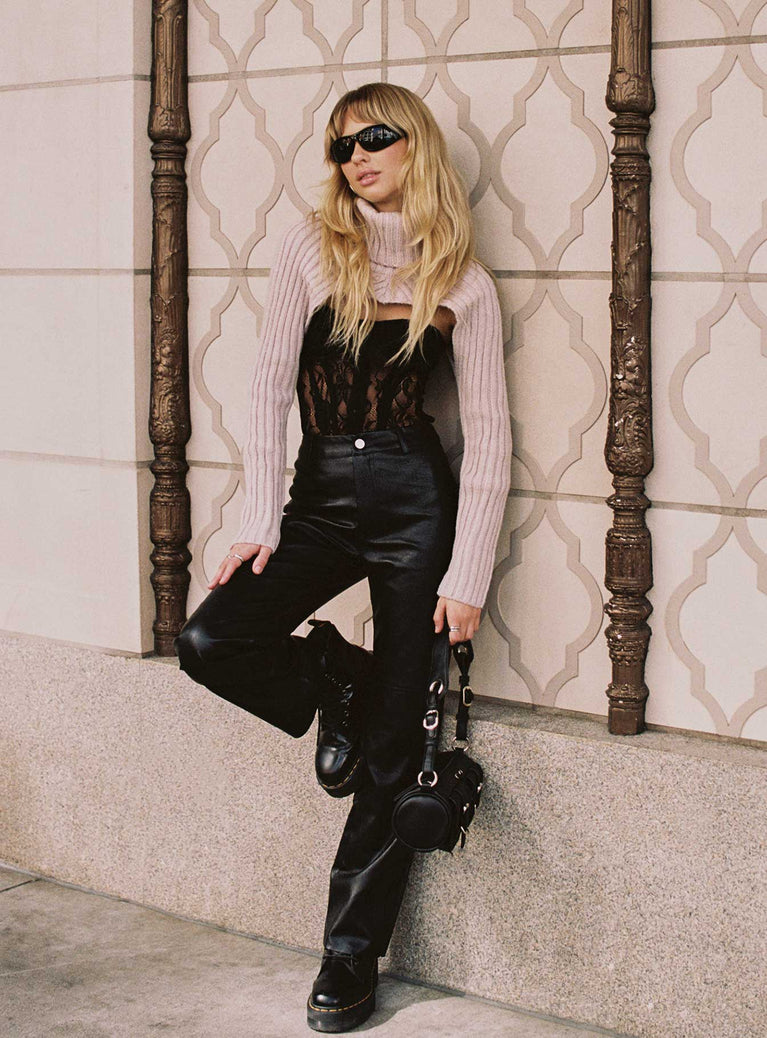 Macey Pants Black Petite | Princess Polly USA