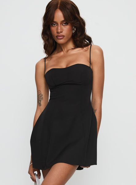 Princess Polly Women's Easy to Love Minidress - Black