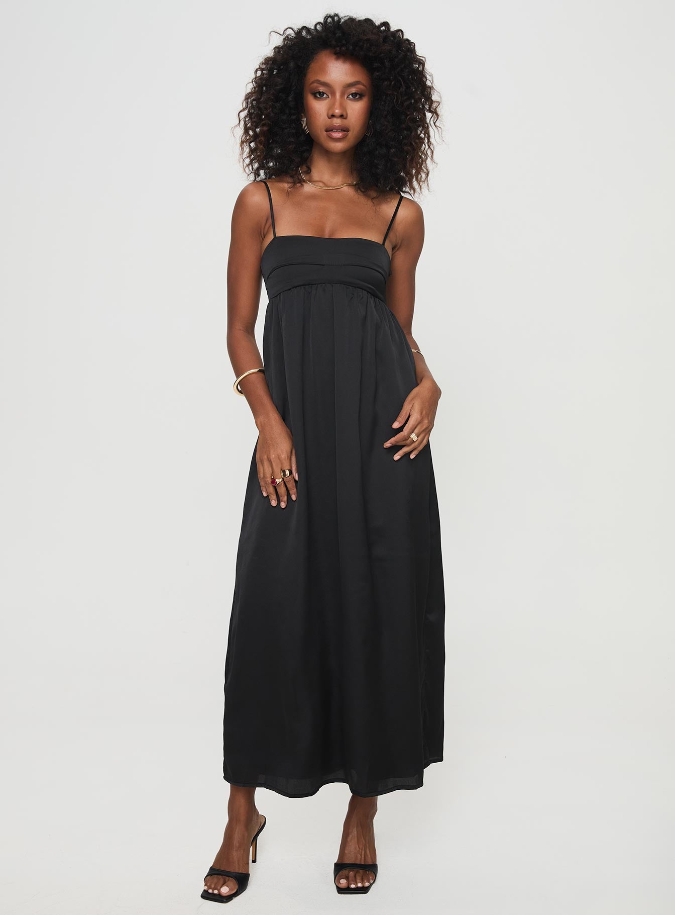 Ortega maxi dress black