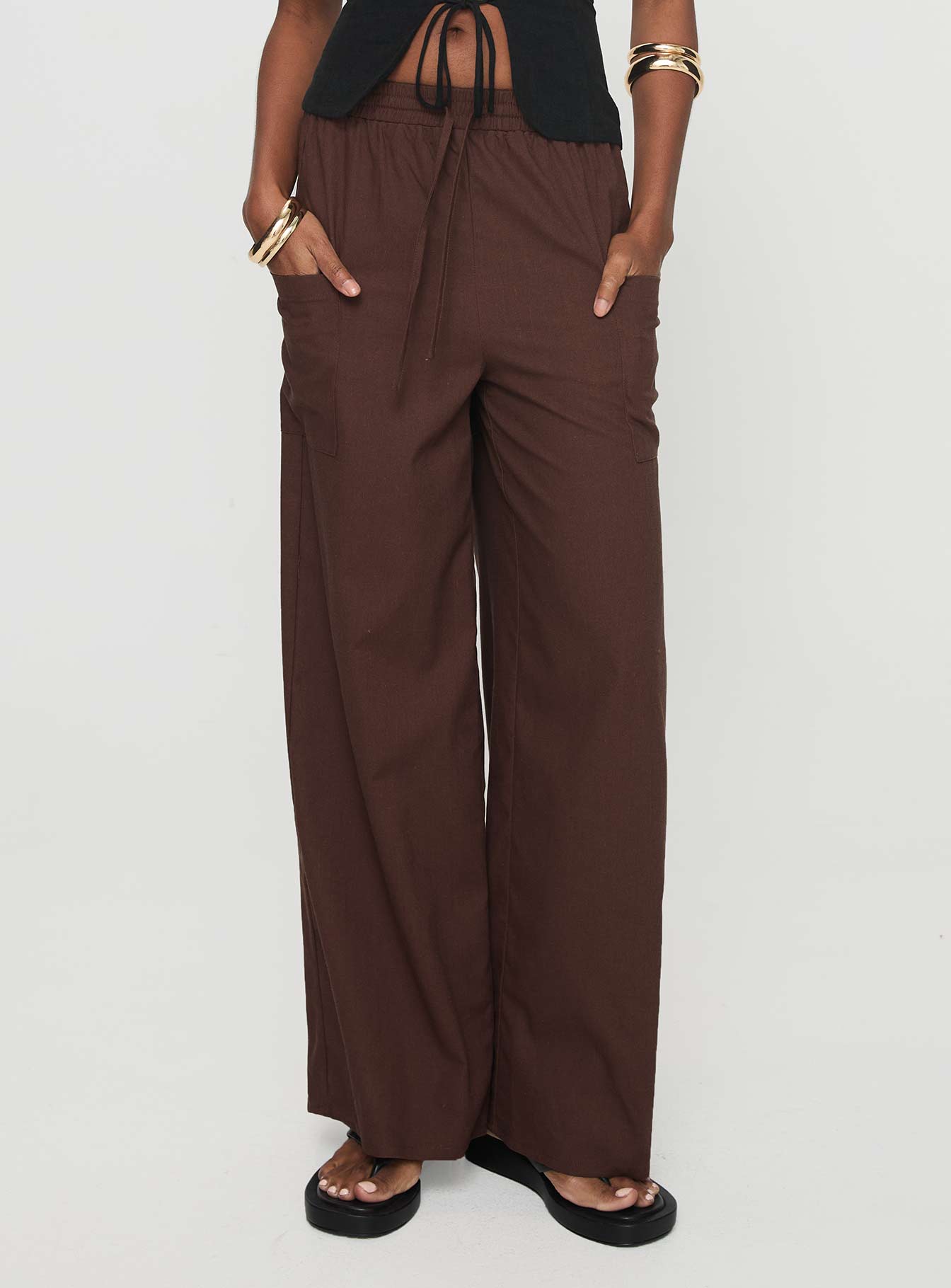 Brunie pants chocolate