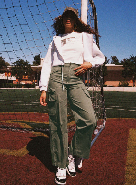 product Princess Polly  Fogarty Cargo Pants Sage