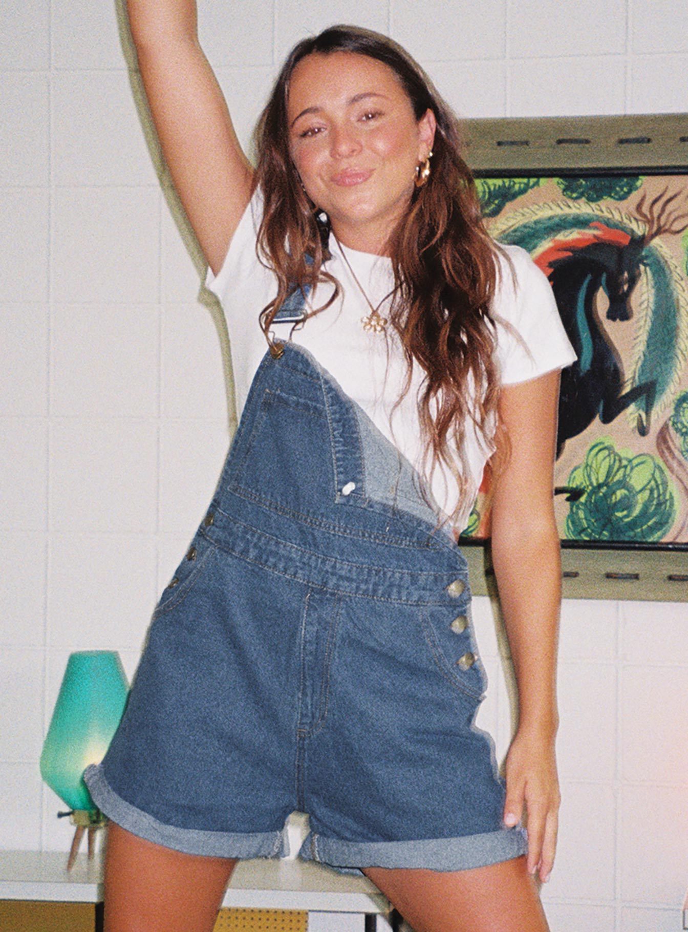 Blue jean sale overalls