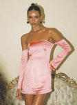 Amalea Mini Dress Dusty Pink