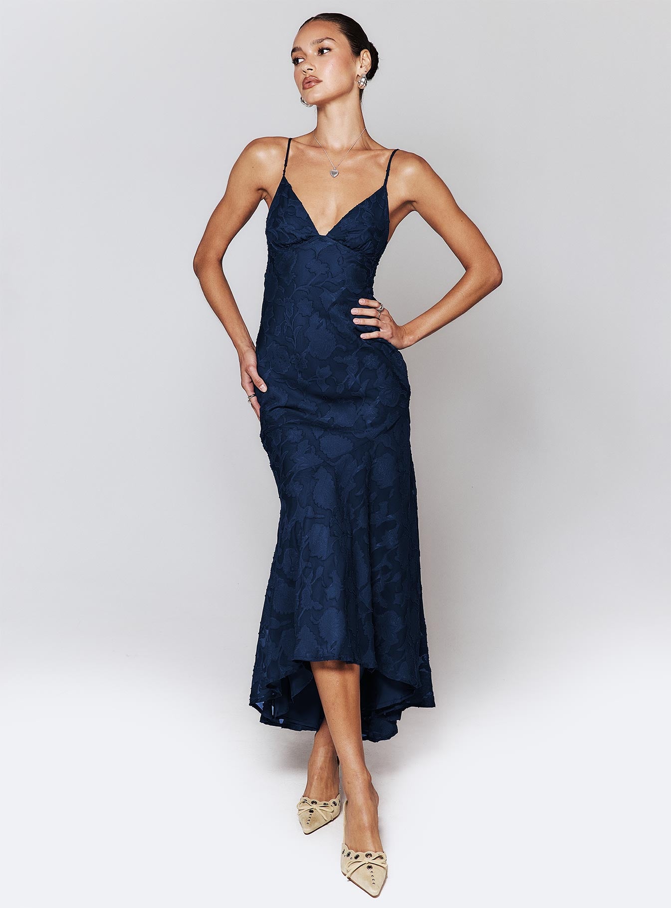 Cyrene Backless Maxi Dress | Navy | Womens | Princess Polly Cyrene Backless Maxi Dress | Navy | Womens | Princess Polly