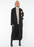 Olsen Coat Black