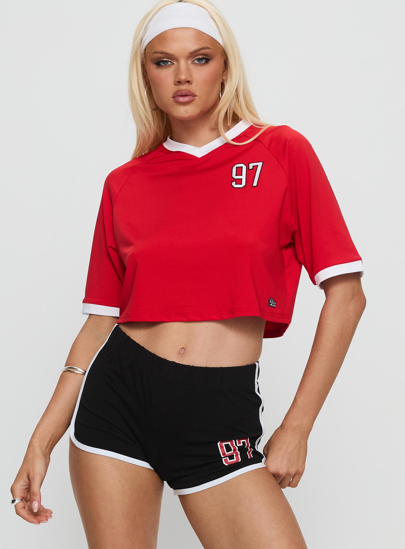 SDSU Cropped Soccer Jersey Tee | Princess Polly