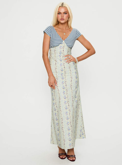 Saije Maxi Dress Multi Floral