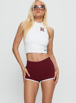 Harvard Old School Mini Short Crimson