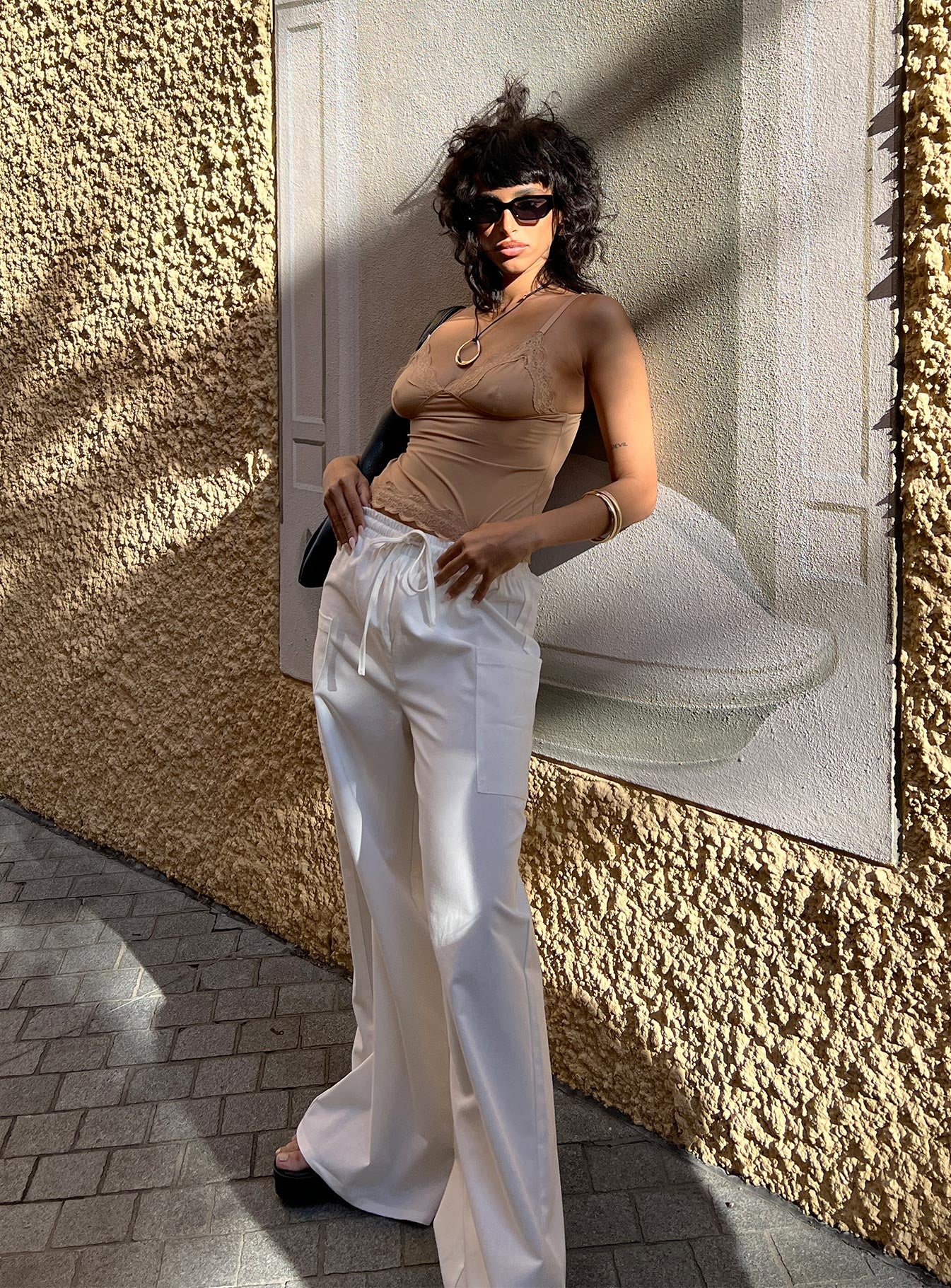 Brunie Pants White | Princess Polly Brunie Pants White | Princess Polly