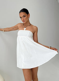 osment strapless mini dress lemon Osment Strapless Mini Dress Lemon