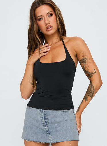 Ezekiel Nylon Top Black