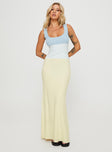 Princess Polly Scoop Neck  Abyss Knit Maxi Dress Blue / Multi