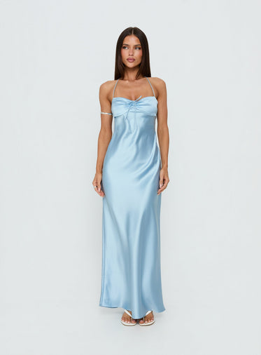 Light Blue Maxi Dresses
