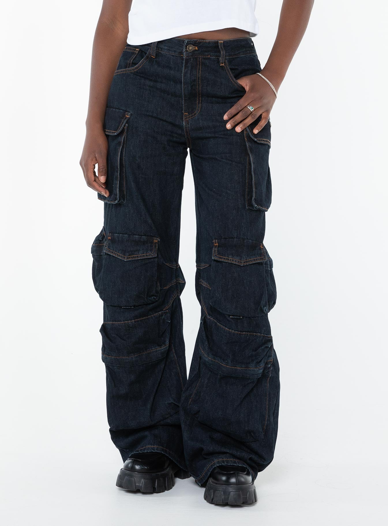 Skinny denim jeans dark blue - BOYS 2-8 YEARS Bottoms & Jeans | Ackermans