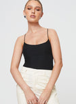 Open back bodysuit Fixed halter strap, high cut leg, cheeky style bottom, press clip fastening Good stretch, fully lined 