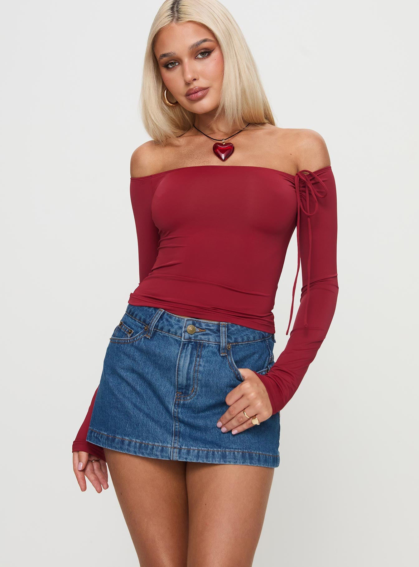 Nicolina Low Rise Denim Mini Skirt | Light Wash | Womens | Princess Polly Nicolina Low Rise Denim Mini Skirt | Light Wash | Womens | Princess Polly