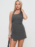 Swinton Halter Playsuit Charcoal