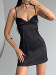 product Princess Polly Asymmetric Neckline  Dale Mini Dress Black