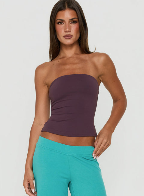 Daily Define Tube Top Purple