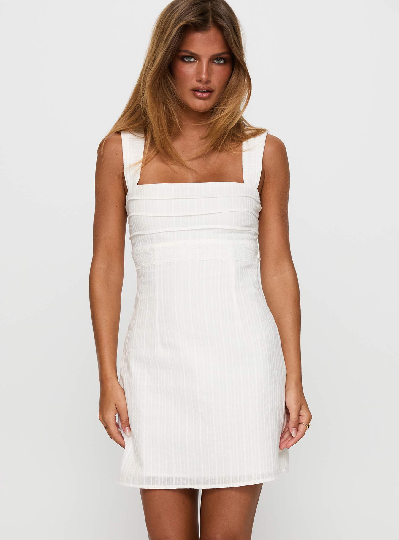 princess polly dress Anyone But You Mini Dress White