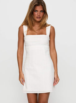 Anyone But You Mini Dress White | Princess Polly Anyone But You Mini Dress White | Princess Polly