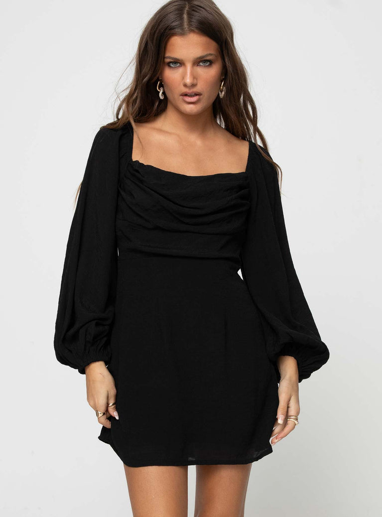 Warra Mini Dress Black