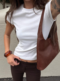 Prestige Longline Baby Tee Ivory