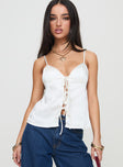 City Scene Top White