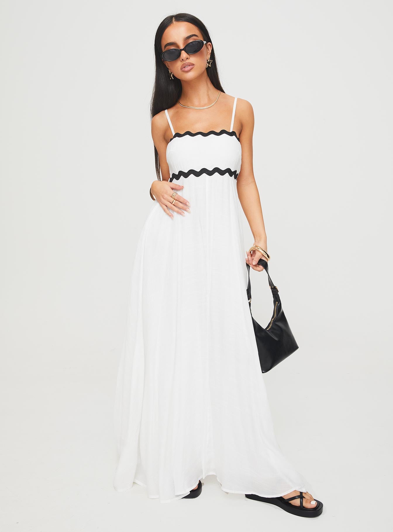 Croxetti maxi dress white