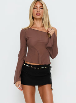 Rafaelita Beaded Skort Black