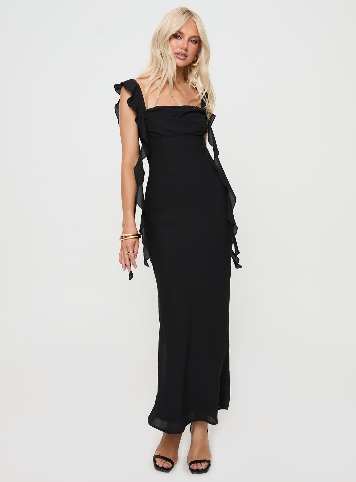 Lanai maxi dress black