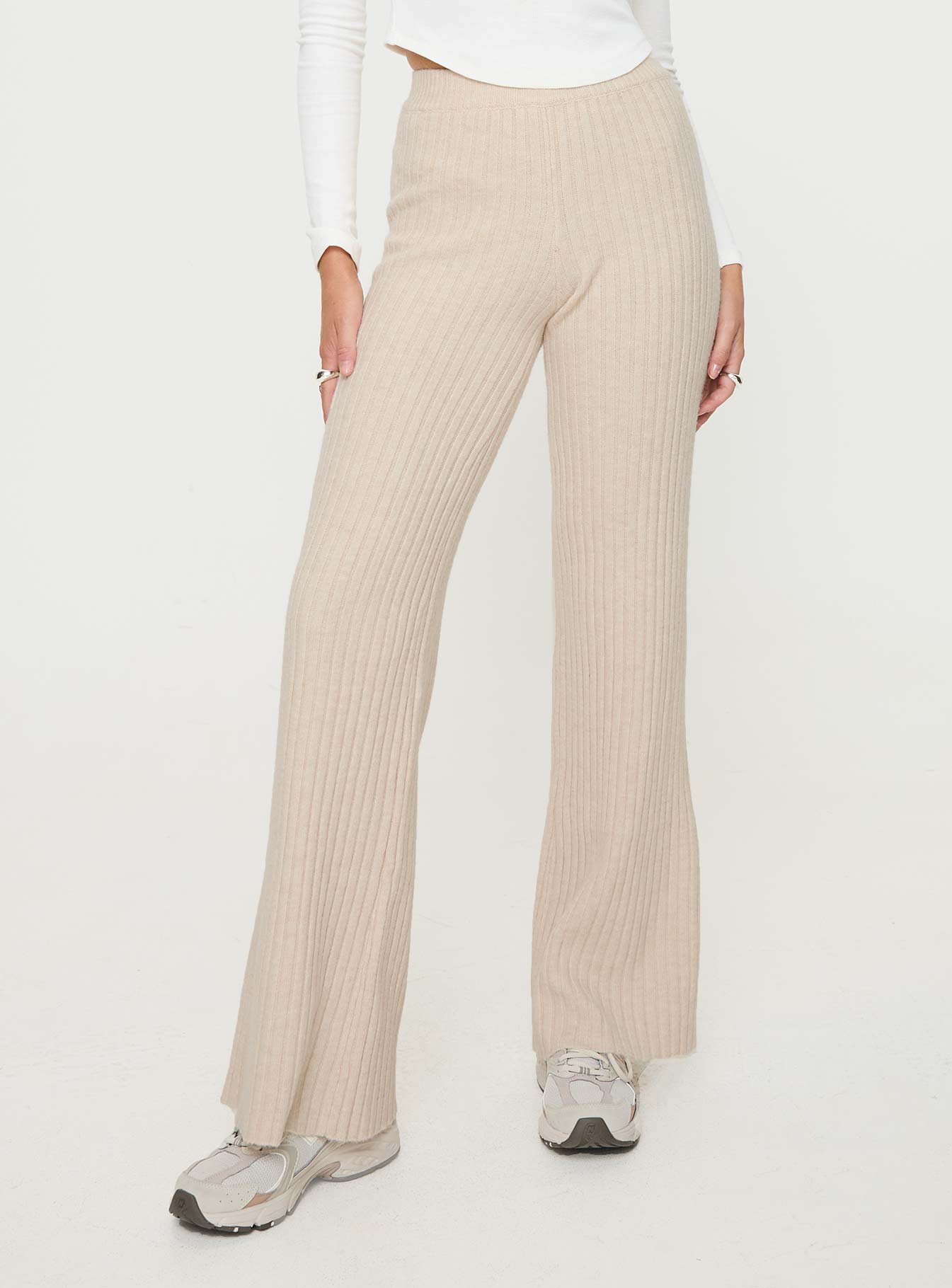 Montana knit pants cream