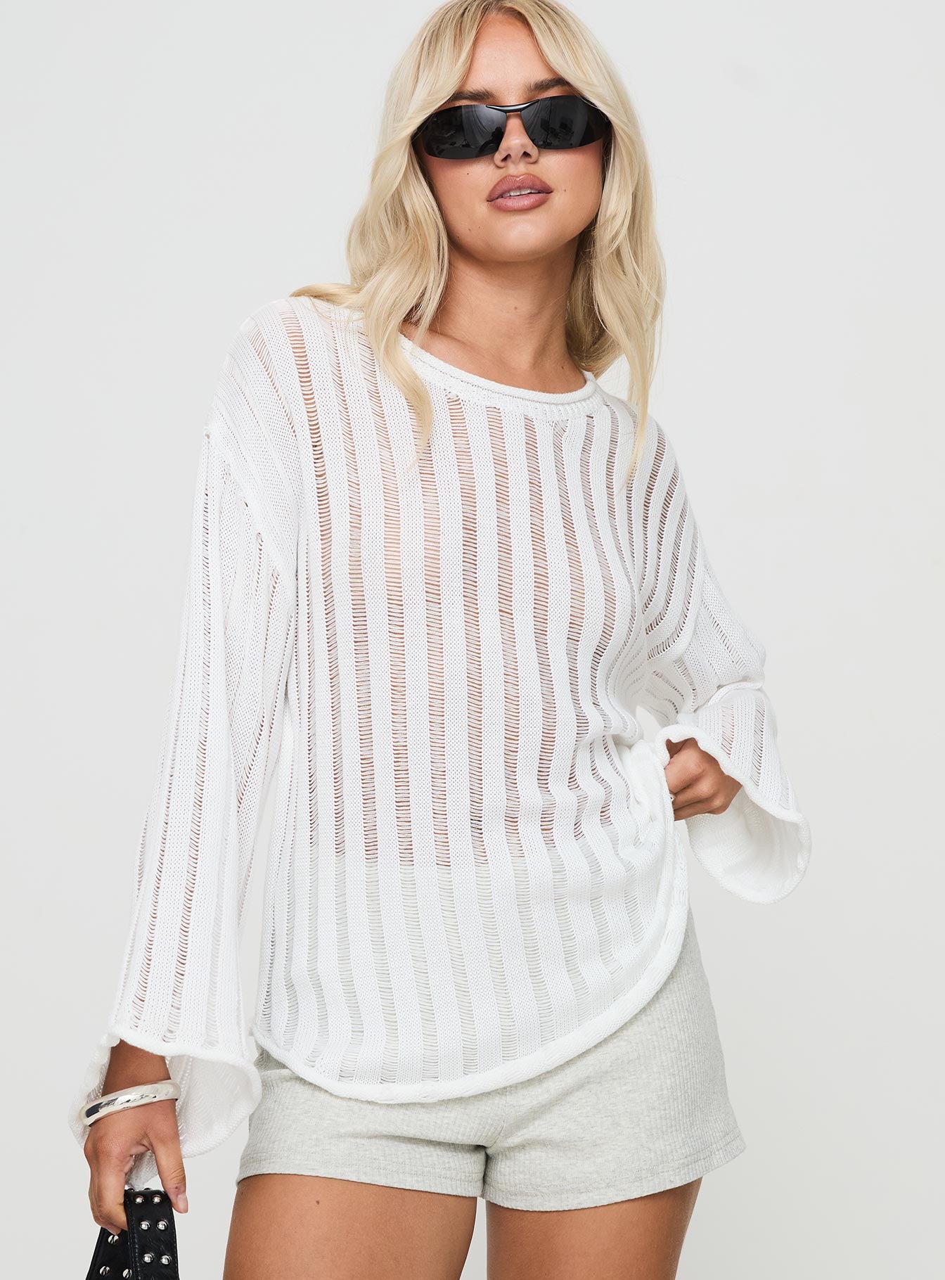 Ambra sweater white