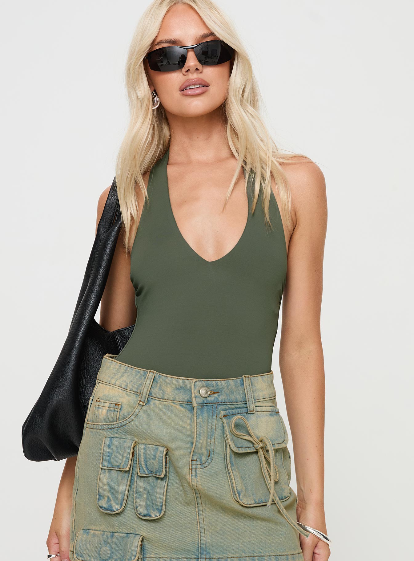 Abelie bodysuit green