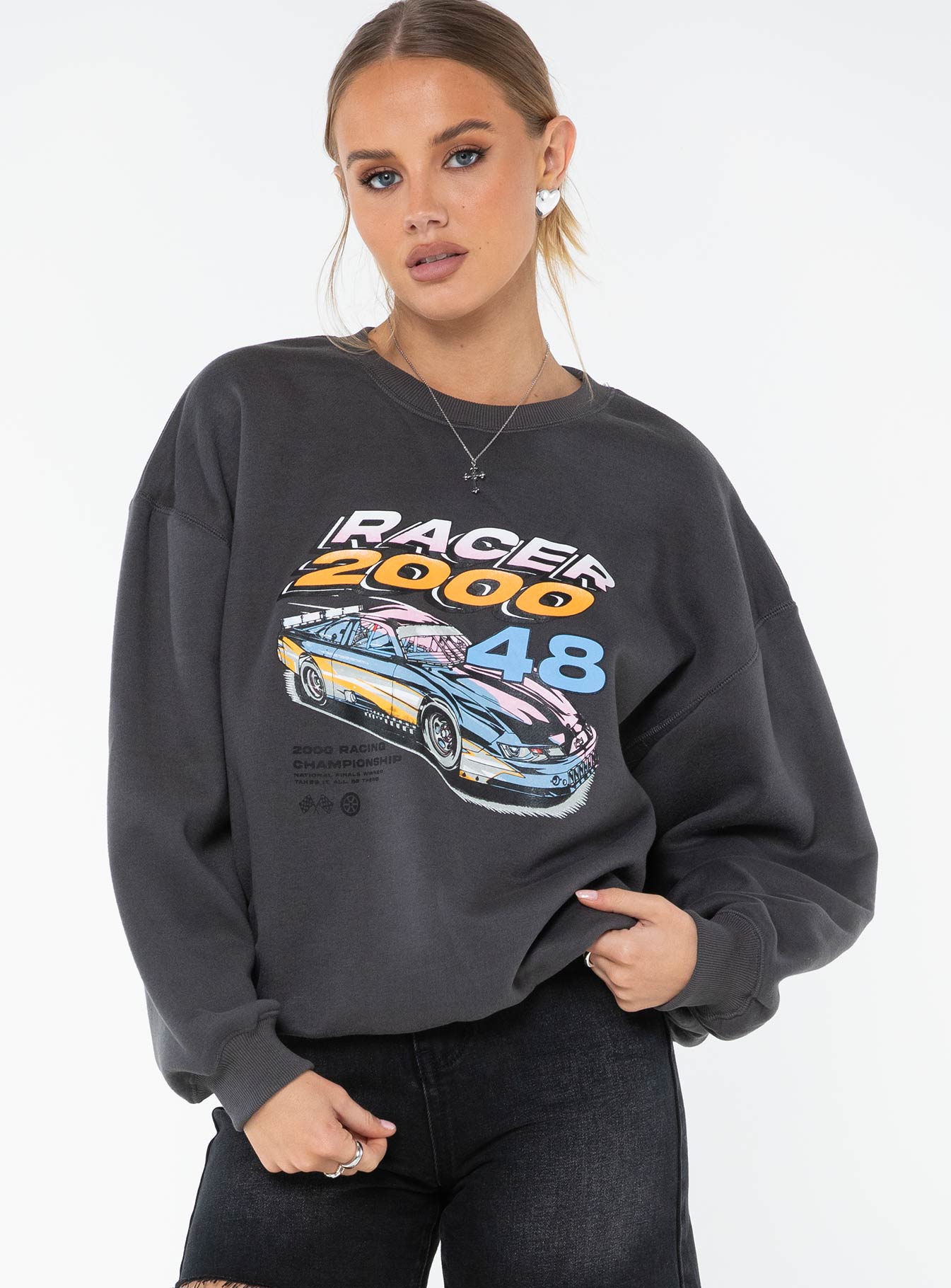 Speeder sweatshirt charcoal