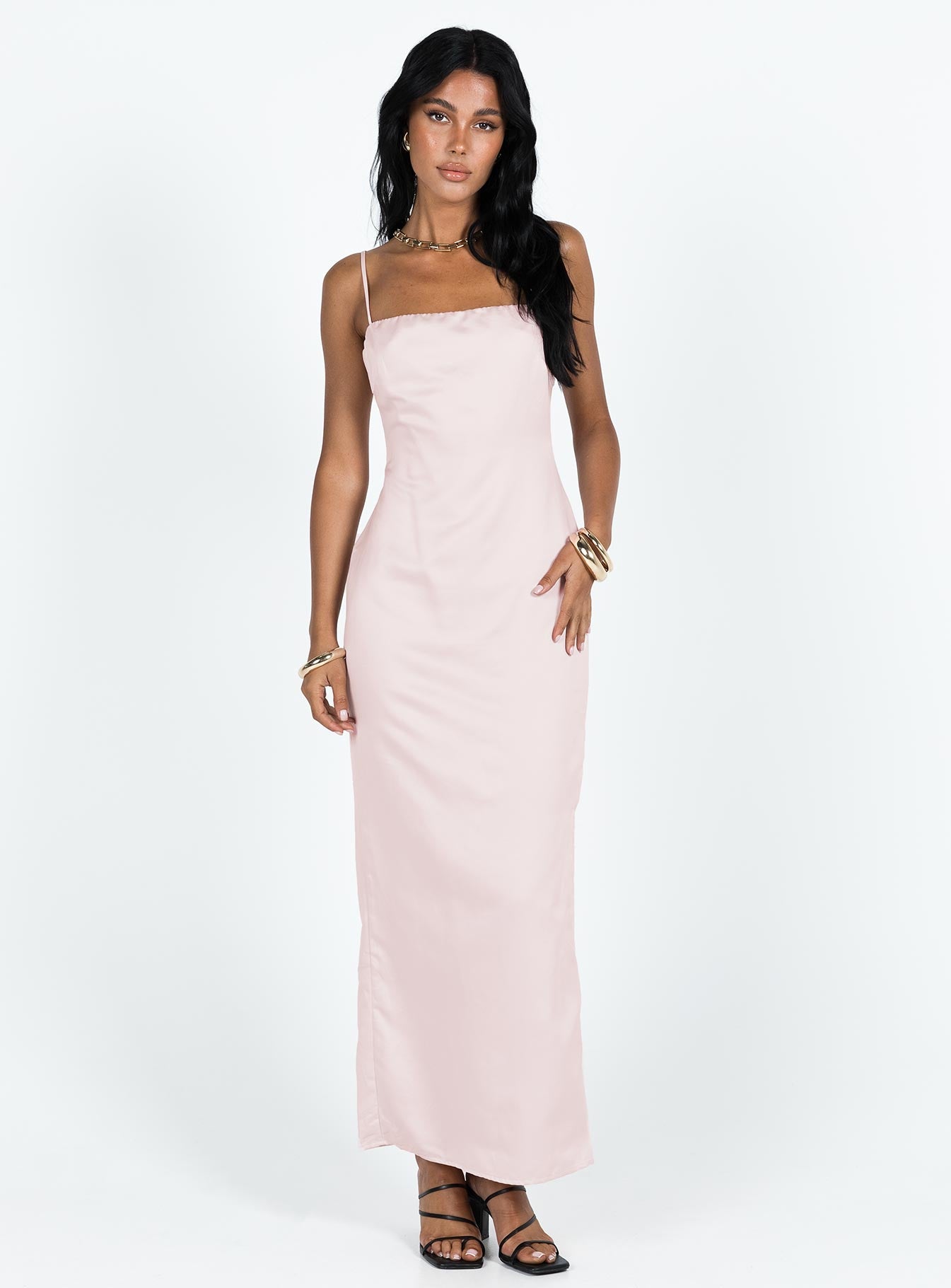 product Princess Polly Crew Neck  Emry Maxi Dress Pink